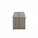 Jemini Rectangular Panel End Desk 1200x800x730mm Grey Oak KF804352 KF804352