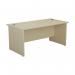 Jemini Rectangular Panel End Desk 1200x800x730mm Maple KF804383 KF804383