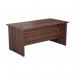 Jemini Rectangular Panel End Desk 1200x800x730mm Dark Walnut KF804390 KF804390