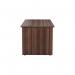 Jemini Rectangular Panel End Desk 1200x800x730mm Dark Walnut KF804390 KF804390