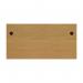 Jemini Rectangular Panel End Desk 1400x800x730mm Nova Oak KF804420 KF804420