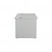 Jemini Rectangular Panel End Desk 1400x800x730mm White KF804437 KF804437