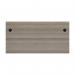 Jemini Rectangular Panel End Desk 1800x800x730mm Grey Oak KF804536 KF804536