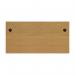 Jemini Rectangular Panel End Desk 1800x800x730mm Nova Oak KF804543 KF804543