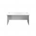 Jemini Rectangular Panel End Desk 1800x800x730mm White KF804550 KF804550