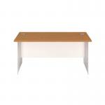 Jemini Rectangular Panel End Desk 1800x800x730mm Nova Oak KF804840 KF804840