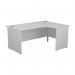 Jemini Radial Right Hand Panel End Desk 1600x1200x730mm White KF805090 KF805090