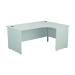 Jemini Radial Right Hand Desk Panel End 1600x1200x730mm White KF805090