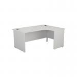 Jemini Radial Right Hand Panel End Desk 1800x1200x730mm White KF805212 KF805212