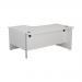 Jemini Radial Right Hand Panel End Desk 1800x1200x730mm White KF805212 KF805212