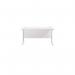 Jemini Rectangular Cantilever Desk 1400x600x730mm WhiteWhite KF806417 KF806417