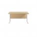 Jemini Rectangular Cantilever Desk 1200x800x730mm MapleWhite KF806905 KF806905