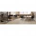 Jemini Rectangular Cantilever Desk 1600x800x730mm Nova OakWhite KF807124 KF807124