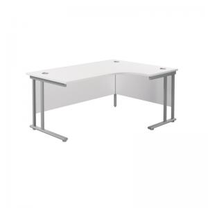 VOW Jemini Radial Right Hand Cantilever Desk 1600x1200x730mm