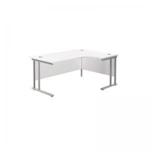 VOW Jemini Radial Right Hand Cantilever Desk 1800x1200x730mm