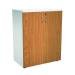 Jemini 1000 Wooden Cupboard 450mm Depth White/Nova Oak KF810155