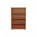 Jemini Wooden Bookcase 800x450x1200mm Beech KF810216 KF810216