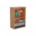 Jemini Wooden Bookcase 800x450x1200mm Beech KF810216 KF810216