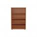 Jemini Wooden Bookcase 800x450x1200mm Beech KF810216 KF810216