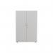 Jemini Wooden Cupboard 800x450x1200mm White KF810278 KF810278