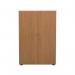 Jemini Wooden Cupboard 800x450x1200mm White/Nova Oak KF810322 KF810322