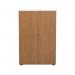 Jemini Wooden Cupboard 800x450x1200mm WhiteNova Oak KF810322 KF810322