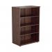 Jemini Wooden Bookcase 800x450x1200mm Dark Walnut KF810339 KF810339