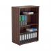 Jemini Wooden Bookcase 800x450x1200mm Dark Walnut KF810339 KF810339