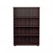 Jemini Wooden Bookcase 800x450x1200mm Dark Walnut KF810339 KF810339