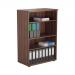 Jemini Wooden Bookcase 800x450x1200mm Dark Walnut KF810339 KF810339