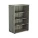 Jemini Wooden Bookcase 800x450x1200mm Grey Oak KF810346