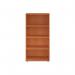 Jemini Wooden Bookcase 800x450x1600mm Beech KF810384 KF810384