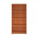 Jemini Wooden Bookcase 800x450x1600mm Beech KF810384 KF810384