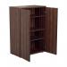 Jemini Wooden Cupboard 800x450x1600mm Dark Walnut KF810407 KF810407