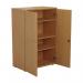 Jemini Wooden Cupboard 800x450x1600mm Nova Oak KF810438 KF810438