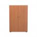 Jemini Wooden Cupboard 800x450x1600mm White/Beech KF810452 KF810452