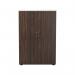 Jemini Wooden Cupboard 800x450x1600mm WhiteDark Walnut KF810469 KF810469