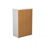 Jemini Wooden Cupboard 800x450x1600mm White/Nova Oak KF810490 KF810490