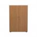 Jemini Wooden Cupboard 800x450x1600mm WhiteNova Oak KF810490 KF810490
