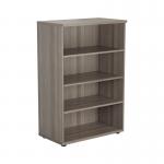 Jemini Wooden Bookcase 800x450x1600mm Grey Oak KF810513 KF810513