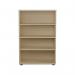 Jemini Wooden Bookcase 800x450x1600mm Maple KF810520 KF810520