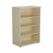 Jemini Wooden Bookcase 800x450x1600mm Maple KF810520 KF810520