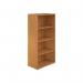 Jemini Wooden Bookcase 800x450x1600mm Nova Oak KF810537 KF810537