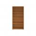 Jemini Wooden Bookcase 800x450x1600mm Nova Oak KF810537 KF810537