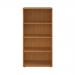 Jemini Wooden Bookcase 800x450x1600mm Nova Oak KF810537 KF810537