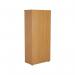 Jemini Wooden Bookcase 800x450x1800mm Beech KF810551 KF810551