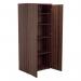 Jemini Wooden Cupboard 800x450x1800mm Dark Walnut KF810575 KF810575