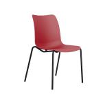 Jemini Flexi 4 Leg Chair Red KF81065 KF81065