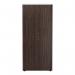 Jemini Wooden Cupboard 800x450x1800mm WhiteDark Walnut KF810711 KF810711
