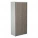 Jemini Wooden Cupboard 800x450x1800mm WhiteGrey Oak KF810728 KF810728